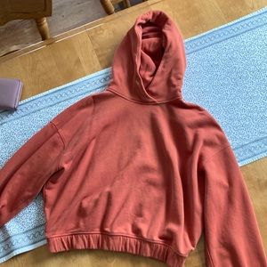 Lululemon Relaxed Cropped Hoodie - size 8